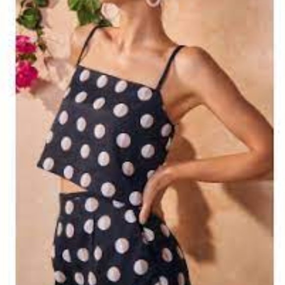 PLAINS & PRINTS X Rosanna Ocampo Carlotta Top size M - Picture 1 of 6